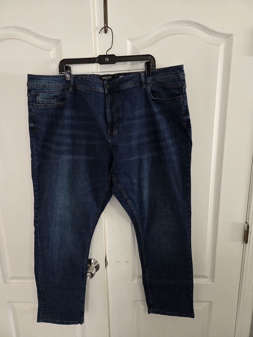 Kenneth Cole Men's Indigo Straight-Leg Jeans